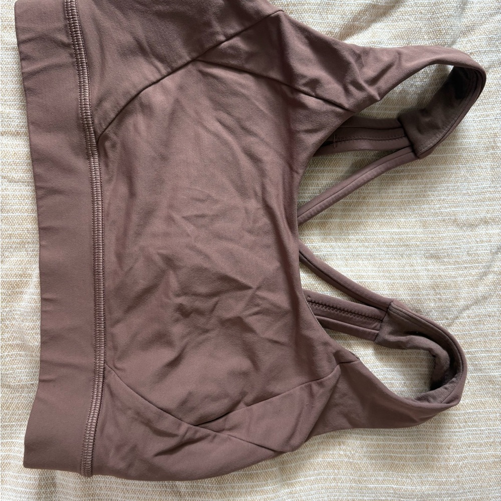 Brown Sports Bra